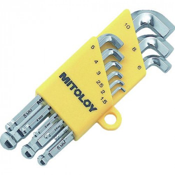 MITOLOY(ミトロイ)　L型ホローレンチボールポイントスタビーショート　9PC　HBS900S