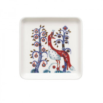 （A） Iittala タイカ スクエアプレート12x12cm ホワイト 1070926