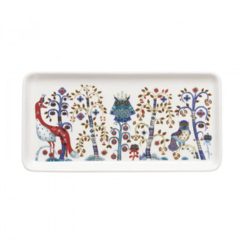 （A） Iittala タイカ レクタングラープレート12x24cm ホワイト 1070930