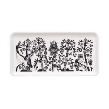 （A） Iittala タイカ レクタングラープレート12x24cm ブラック 1070932