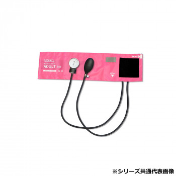 FOCAL(フォーカル) アネロイド血圧計 ナイロンカフ イージーリリースバルブ ラテックスフリー マゼンタ FC-100V ERV＆NC