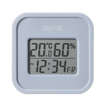 TANITA タニタ 温湿度計 ブルーグレー TT-588BL