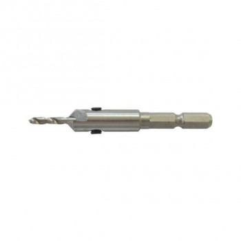 No.23　6角軸ドリルカッター(中ドリルL-15mm)　10.5×4.0mm　