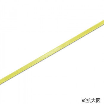 シモジマ HEIKO(ヘイコー) 001419802 シングルサテンリボン 6×20 キイロ 1巻