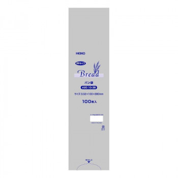 シモジマ HEIKO(ヘイコー) 006721473 PP パン袋 20 10-38 100枚