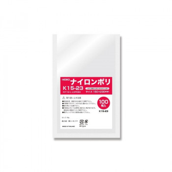 シモジマ HEIKO(ヘイコー) 006679807 ナイロンポリ K 15-23 100枚