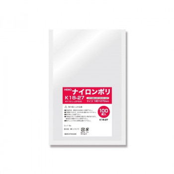 シモジマ HEIKO(ヘイコー) 006679813 ナイロンポリ K 18-27 100枚