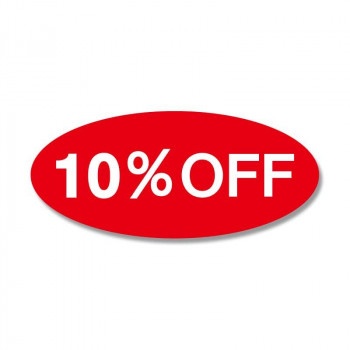 シモジマ HEIKO(ヘイコー) 007073160 タックラベル No.367 10%OFF 300枚入 1束