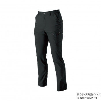 桑和 3042-08 カーゴパンツ GMサイズ ブラック(4) SOWA