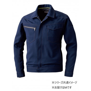 桑和 964 長袖ブルゾン(反射材付き) Mサイズ ネイビー(1) SOWA
