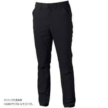 桑和 3478-09 スラックス 5Lサイズ ブラック(4)