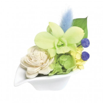 お供え用(仏花) お供えアレンジメント プリザーブドフラワー 芽衣(めい) グリーン C32740