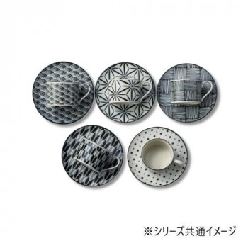 The Modern Japanism komon コーヒー碗皿揃 7-1994
