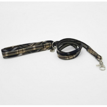 （ペット） Gemelli Dog タータンチェックリーシュ ネイビー M LGW460