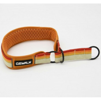 （ペット） GEWALK GW　ハーフ　チョーク　カラー　エコ オレンジ 5号 LGE104