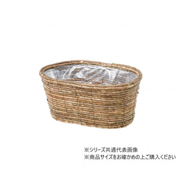 大橋新治商店 マイスオーバルプランターD5Wブラウン 29-565