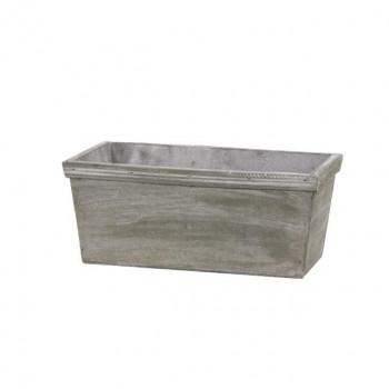大橋新治商店 ウッドプランター グレー D3.5W 63-328