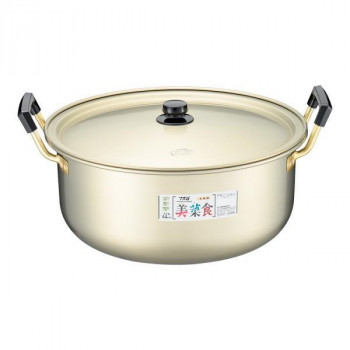 遠藤商事　TKG　本しゅう酸　美菜食　両手鍋　44cm(PCハンドル)　AAZ0115
