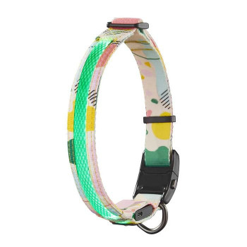 ルークラン ドッグネス LED首輪 L アブストイエロー ペット用品