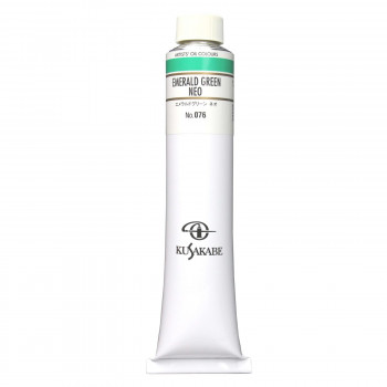 クサカベ クサカベ油絵具(K20) 20号 110ml エメラルドグリーン(ネオ) 076