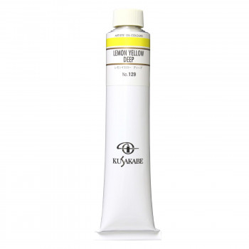 クサカベ クサカベ油絵具(K20) 20号 110ml レモンイエローディープ 129