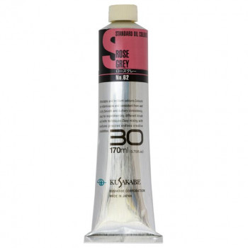 クサカベ スタンダードオイルカラー(S) 油絵具 30号 170ml ローズグレー 062