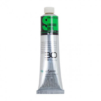 クサカベ スタンダードオイルカラー(S) 油絵具 30号 170ml ルミナスグリーン 095