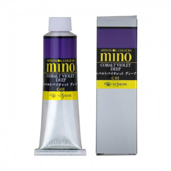 クサカベ ミノー油絵具 9号 40ml コバルトバイオレットディープ M9-01