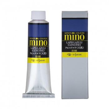 クサカベ ミノー油絵具 9号 40ml ラピスラズリ(ジェニュイン) (天然) M9-08