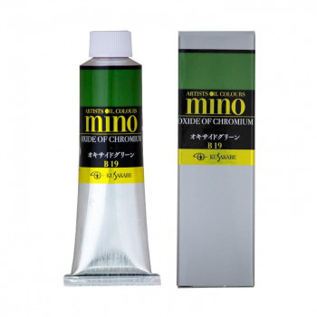 クサカベ ミノー油絵具 9号 40ml オキサイドグリーン M9-19