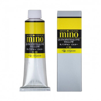 クサカベ ミノー油絵具 9号 40ml キノフタロンイエロー M9-30