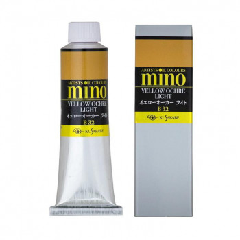 クサカベ ミノー油絵具 9号 40ml イエローオーカーライト M9-32