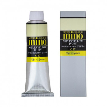 クサカベ ミノー油絵具 9号 40ml ネープルスイエローアイボリー M9-37