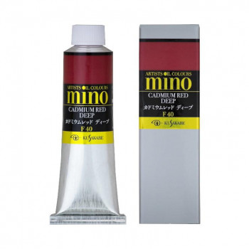 クサカベ ミノー油絵具 9号 40ml カドミウムレッドディープ M9-40