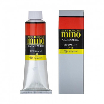クサカベ ミノー油絵具 9号 40ml カドミウムレッド M9-41