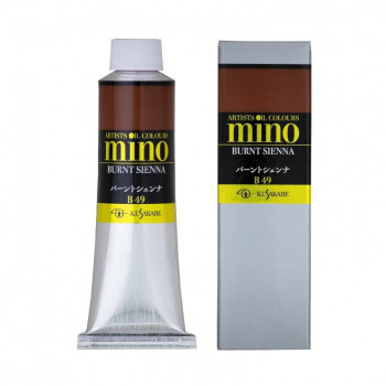 クサカベ ミノー油絵具 9号 40ml バーントシェンナ M9-49