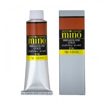 クサカベ ミノー油絵具 9号 40ml イミダゾロンゴールド M9-56