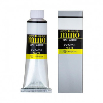 クサカベ ミノー油絵具 9号 40ml ジンクホワイト M9-71