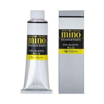 クサカベ ミノー油絵具 9号 40ml チタニウムホワイト M9-72