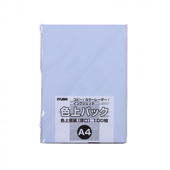 ミューズ 色上パック 色上質紙 A4 あじさい