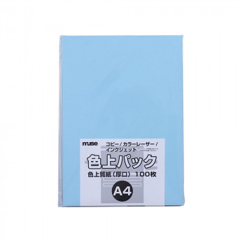 ミューズ 色上パック 色上質紙 A4 空
