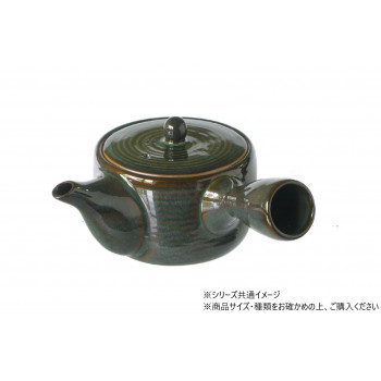 ふるさとお茶急須 グリーン 200651