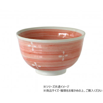 小花 茶碗 ピンク 403595