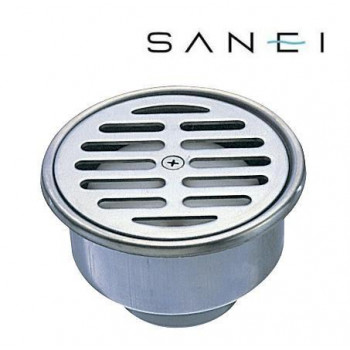 三栄水栓　SANEI　ステンレスワントラップ　H500-75X40