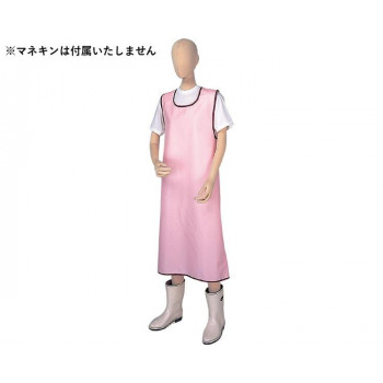 入浴介助エプロン 402 L ピンク 208750 S0233