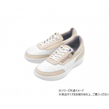 blu ブリュー コンフォートシューズ アネモネ 男女兼用 25.5cm ベージュ 486651 W2574