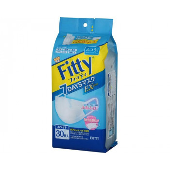 フィッティ 7DAYSマスクEXプラス ふつうサイズ 30枚入 433677 M0729
