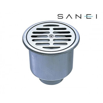 三栄水栓 SANEI 封水50ステンレスワントラップ H530-100X50