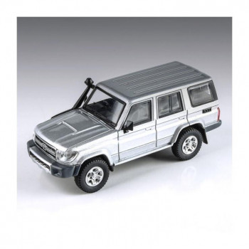 JADI トヨタ ランドクルーザー LC76 シルバーパール RHD 1/64スケール PA65312