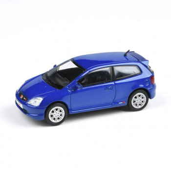 JADI ホンダ シビック タイプR EP3 01 ビビッドパールブルー RHD 1/64スケール PA65346